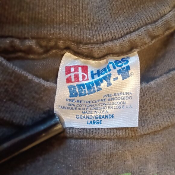 Vintage 1992 Hanes Beefy Pantera Cowboys from Hell AOP T-Shirt Adult L - Picture 12 of 16